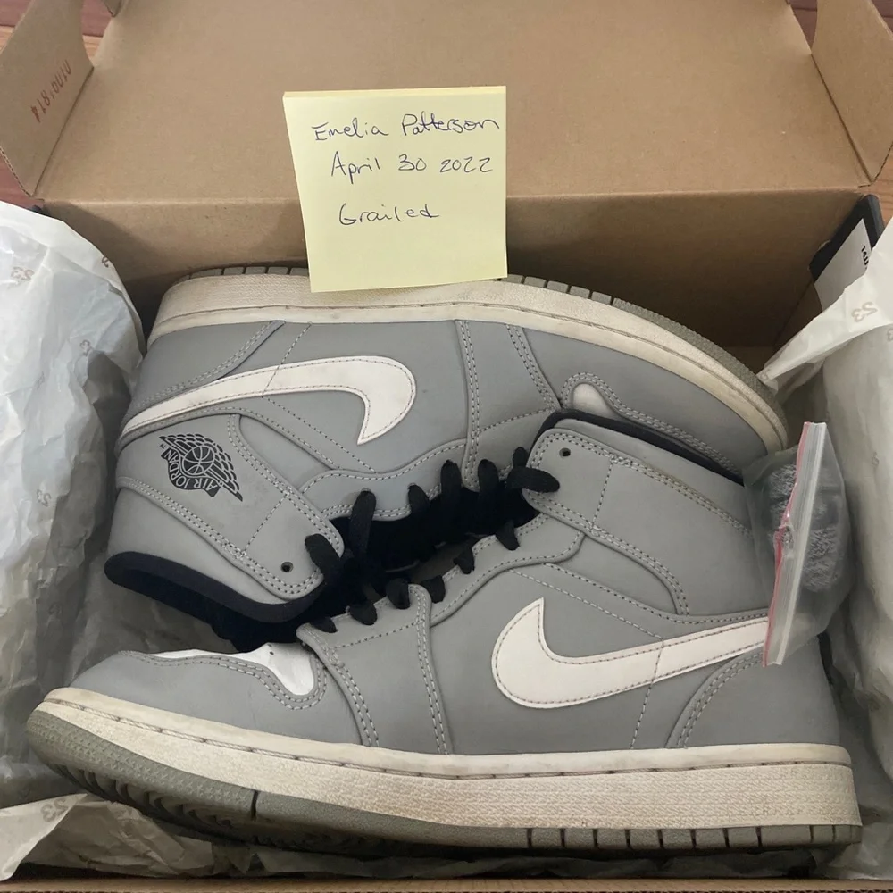 Jordan Sneakers in Gray and White - Picture 12 of 12